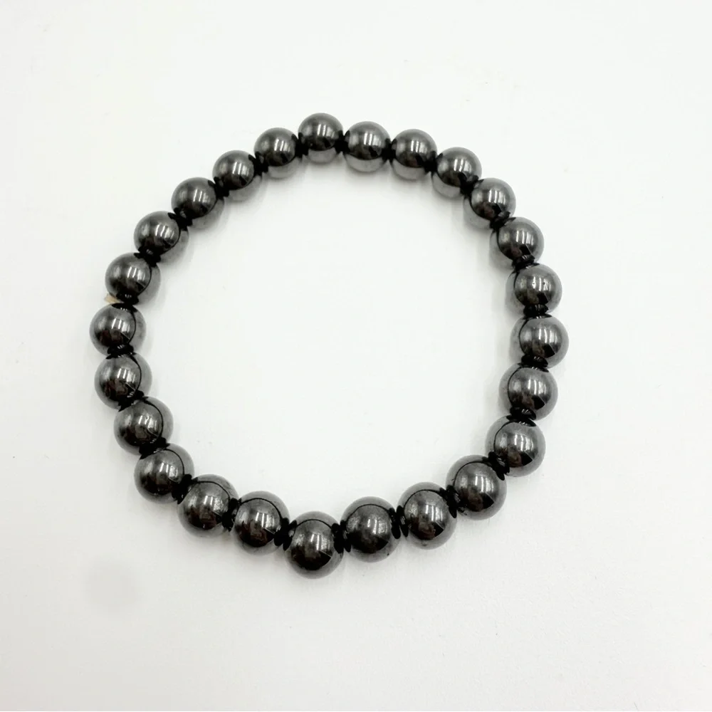 Hematite Beaded Bracelet - Picture 5 of 7